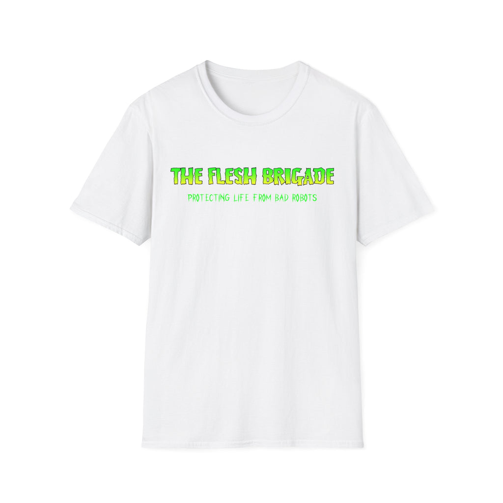 White OG Shirt | Green/Yellow Fade