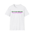 White OG Shirt | Green/Magenta Fade