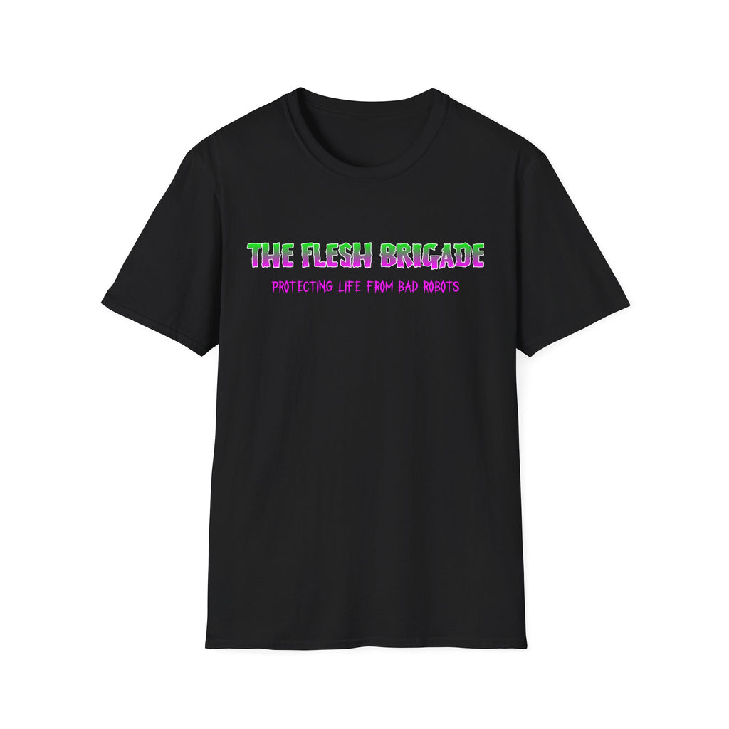 Black OG Shirt | Green/Magenta Fade