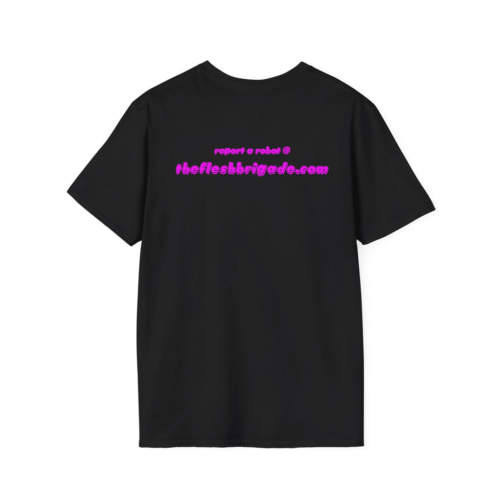Black OG Shirt | Green/Magenta Fade
